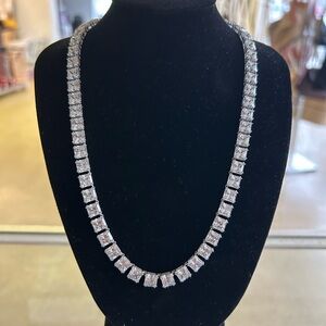 Swarovski Silver Crystal Necklace